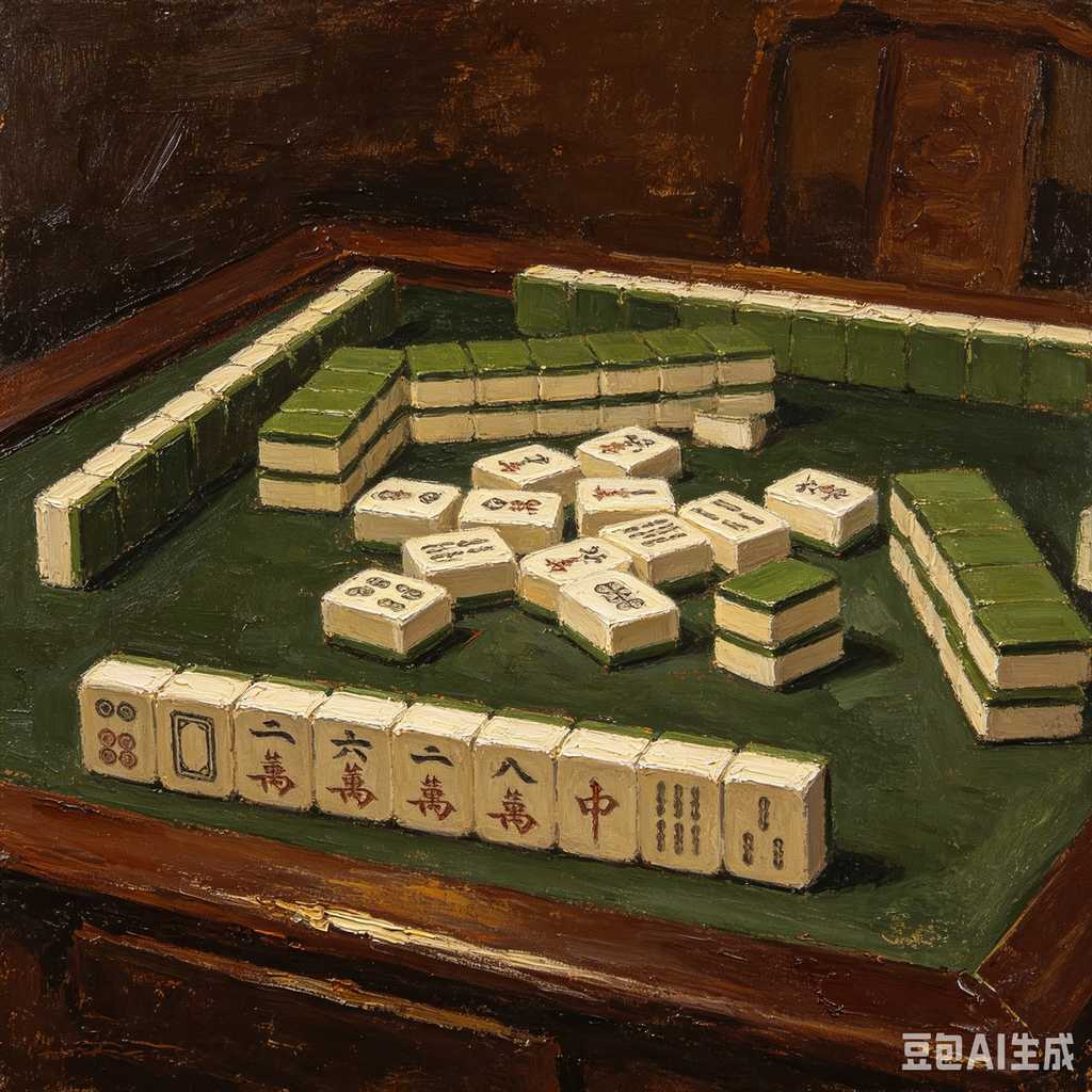 classic chinese mahjong tiles